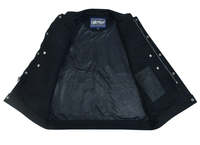 Gilet de moto en jean pour homme Axel