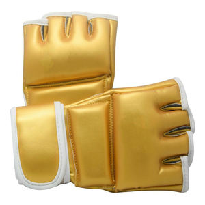 ถุงมือชกมวย MMA สำหรับผู้ใหญ่และเด็ก แบบครึ่งนิ้ว วัสดุ PU สำหรับเทควันโด มวยไทย และฝึกซ้อมกับกระสอบทราย - Product Image 4