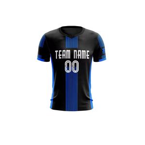 Uniforme de fútbol transpirable personalizado para hombres, diseño sublimado con equipo No y logotipo, conjunto de uniforme de fútbol para hombres y mujeres - Product Image 5