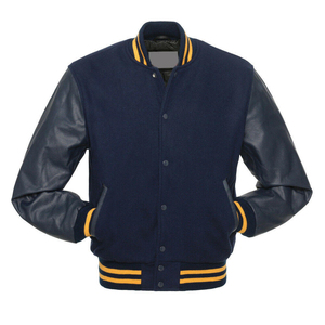 <b>Men</b> American Style Varsity Letterman University College Baseball <b>Jacket</b> Comfort Effortless <b>Long</b> Length for Winter <b>Jacket</b> for man - Product Image 5