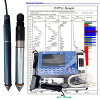 Cone Penetration Testing Instrument with CPT CPTU Sensor