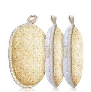 Éponge de bain en loofah naturelle de forme personnalisée, exfoliant corporel biodégradable, tampon de douche écologique en gros - Product Image 1
