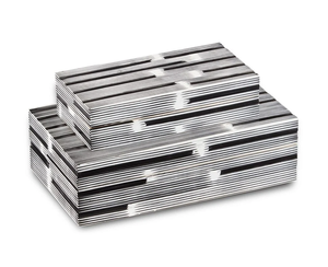 Atractiva Caja de Almacenamiento con Incrustaciones de Hueso o Caja para Joyas con Incrustaciones de Hueso y Resina, Nuevo Diseño Decorativo para Oficina - Product Image 5
