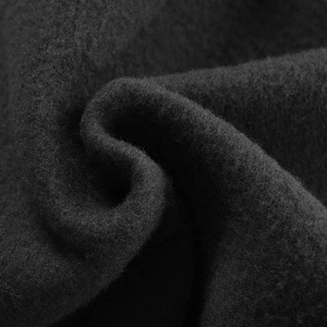 Usine en gros personnalisé imprimé pull à capuche solide motif à manches longues goutte épaule sweats uni teint pour l'hiver - Product Image 5