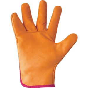 Guantes de Trabajo de Cuero Amarillo Unisex para Exteriores, para Todas las Estaciones, Protección Resistente - Product Image 3