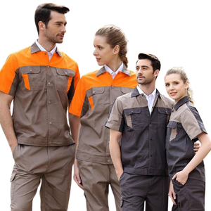 ชุดเครื่องแบบทำงานระบายอากาศได้ดีสำหรับผู้ชายผู้หญิงดีไซน์แบบปรับแต่งได้โลโก้ขนาดพิเศษ - Product Image 3