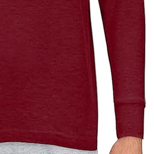 Camisa Polo de Manga Larga para Hombre, Color Sólido, Popelina, Cuello Clásico, Estilo Casual, para Otoño - Product Image 4