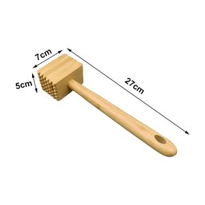 Marteau à viande en bois, batteur à viande, attendrisseur de viande pour la cuisine domestique - Product Image 4