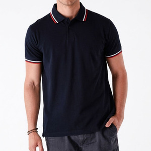 Camisa Casual Transpirable de Manga Corta para Hombre, 100% Algodón, Tejido de Punto, Corte Ajustado, con Logotipo Frontal Personalizado Impreso por Transferencia Térmica, Venta al Por Mayor - Product Image 4