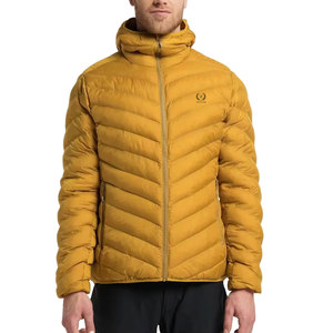 Classic <b>Men</b> Hooded Puffer <b>Jacket</b> Comfortable <b>Warm</b> Winter Windproof with Full Zip Closure and Soft Padding for Outdoor Daily Wear - Product Image 1