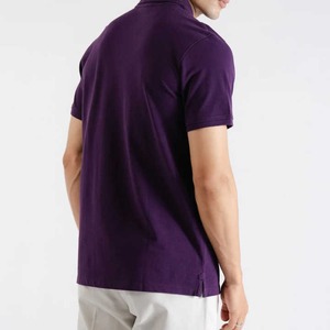 Chemises polo pour hommes de haute qualité, 100 % coton, logo personnalisé, respirantes, en vente - Product Image 6