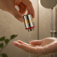 Módulo de Ducha con Tecnología Magnética de Cobre para Esterilización y Rendimiento Antibacteriano, Hecho en Corea, Principio de Faraday