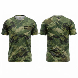 Camisetas de punto de mezcla de algodón para hombre, cómodas, de secado rápido, transpirables, de manga corta, ropa informal elegante - Product Image 1