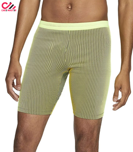 High Quality <b>Men</b> <b>Compression</b> <b>Shorts</b> Spandex/Polyester Elastic Waist Casual Mid Quick Dry Sportwear Customizable Best Selling - Product Image 3