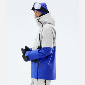 <b>Waterproof</b> Men's Ski <b>Jacket</b> Breathable Windproof Thermal Snowboard Wear Outdoor Sports Pullover Anoak Winter Mountain Coat - Product Image 4