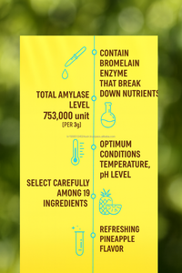 ผงซองเอนไซม์สับปะรดโบรมีเลนย่อยอาหารผลิตตามสัญญา - Product Image 2