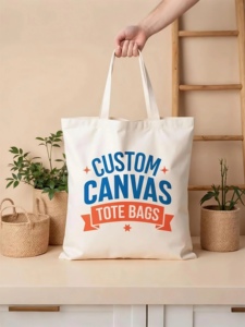 Personalized Text Cotton Tote <b>Bag</b> Custom Name Canvas Shopping <b>Bag</b> Reusable Eco Friendly Grocery Shoulder Tote <b>Gift</b> for Women - Product Image 3