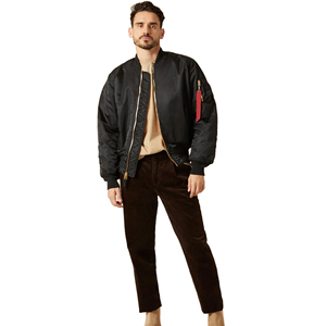 Outfitize International Wholesale <b>Suede</b> Bomber <b>Jacket</b> <b>Mens</b> Luxury Soft Touch Custom Logo Flight <b>Jacket</b> Premium Quality Apparel - Product Image 5