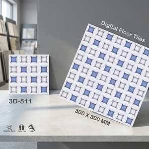 ยี่ห้อวิสตาร์กระเบื้องเคลือบเงากันลื่นขนาด12X12แบบดิจิตอลลายสระว่ายน้ำดีไซน์3D ล่าสุด - Product Image 4