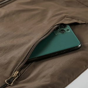 Men’s Reversible Outdoor <b>Vest</b> Dual-Sided Fleece Insulated Work Hiking <b>Utility</b> Jacket Windproof Multi-Pocket - Product Image 4