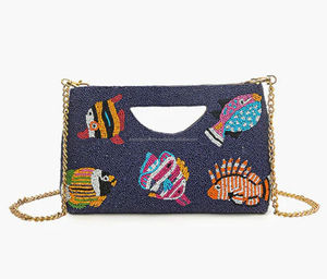 Bolsos de mano de algodón duradero con cuentas, hechos a mano, de diseño bohemio para mujer, estilo indio, para San Valentín, para la noche, compras o fiestas. - Product Image 6