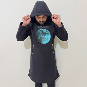 Wholesale High Quality Custom Printed Logo Men Winter Embroidered Fleece Pullover Hoodies Zipper-Up Waterproof 100% Cotton - Product Image 1