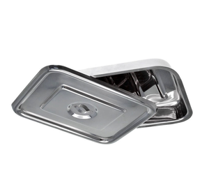 New Stainless Steel Manual Surgical Dental Sterilizer Instrument <b>Box</b> Organizer Instrument/<b>Tools</b> <b>Storage</b> Tray Custom Sizes - Product Image 4