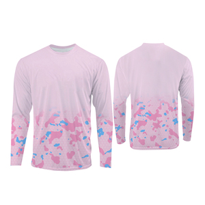 เสื้อเจอร์ซีย์ตกปลาแบบกำหนดเอง UPF 50 สำหรับผู้ชาย เสื้อผ้าตกปลา เสื้อฮู้ดแขนยาวป้องกันรังสียูวี พร้อมผ้าคลุมคอ - Product Image 2