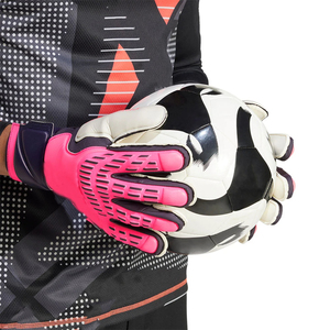 Gants de frappe en cuir rose, ambidextres, rembourrés, fermeture auto-agrippante, unisexes, pour entraînement adulte - Product Image 5