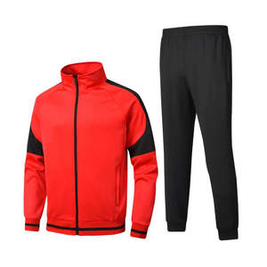 Conjunto deportivo de dos piezas con logotipo personalizado impreso, nuevo conjunto deportivo de lana de alta calidad para primavera, con rayas para hombre, traje de jogging. - Product Image 6