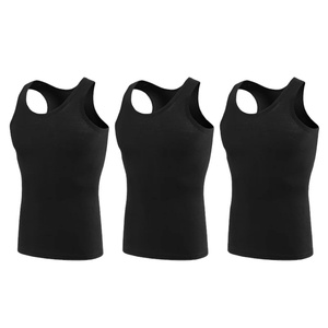 Camiseta sin mangas para hombre, chalecos de algodón para hombre, chalecos deportivos de moda para hombre joven, chalecos de talla grande de mediana edad y mayores - Product Image 2