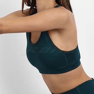Soutien-gorge de sport sans manches pour femme, respirant, idéal pour le yoga, la course et le fitness - Product Image 6