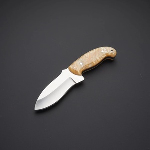Couteau de chasse à lame fixe Skinner en acier inoxydable, manche en résine, pleine longueur de lame, utilitaire pour l'extérieur, ODM OEM, vente en gros, camping, bushcraft - Product Image 3
