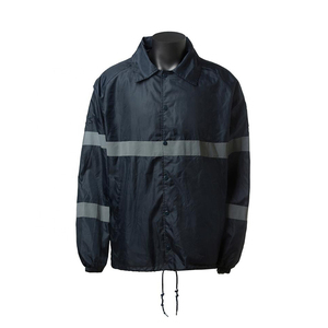 Liberaiders Reversible <b>Coach</b> Jacket High Woven Water Proof Zippered Closure Hooded Streetwear for Autumn XS Single Pattern - Product Image 2