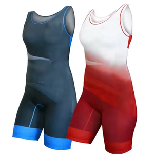 Vêtements de lutte professionnelle en gros, justaucorps de sublimation, shorts MMA, tenues de sport d'entraînement, ODM/OEM - Product Image 1