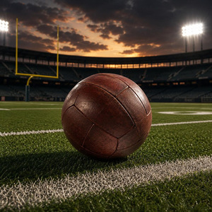 Genuine Leather Vintage Football Hand <b>Stitched</b> Retro Soccer Ball Antique Sports <b>Gift</b> Custom Logo Wholesale price in low rate - Product Image 2