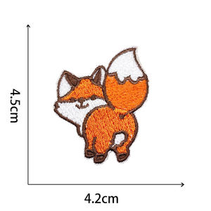 Factory Direct Custom Embroidery Patches Iron On Rose Badge 3D Embroidered Floral Fabric Patch for Hats Caps Bags <b>Jackets</b> DIY - Product Image 2