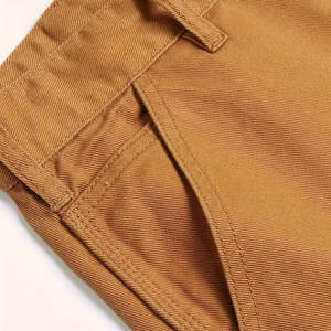 Shorts Chino Kaki Homme Coupe Slim en Coton Uni Décontracté Printemps-Été – Pantalon Court Streetwear et Vêtement de Travail - Product Image 3