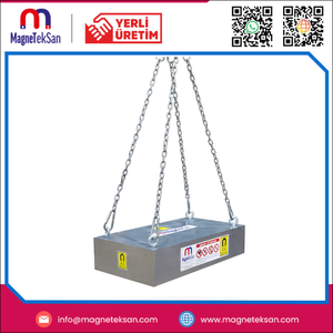 Magneteksan N35 High Intensity Ferrite Permanent Overband <b>Magnetic</b> Separator Industrial Magnet Gearbox Silica Sand Welding 10 - Product Image 2