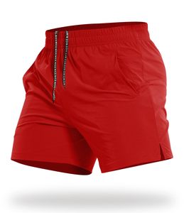 Shorts de sport personnalisés pour hommes, en toile, pour la course et la plage, doux, respirants, tendance, décontractés, avec cordon de serrage, mi-longs - Product Image 1