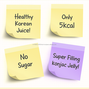 Gomitas de Konjac Sin Azúcar, 5kcal, Bajas en Calorías, Bebida Dietética para Adultos, 20 Sobres, 130g, Snack Saludable para Pérdida de Peso, OEM ODM - Product Image 4
