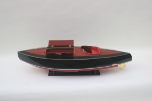 Gia Nhien Vietnam Fabricant Approuvé Conception Personnalisée FLYER RACING HYDROPLANE 1936 Artisanat en Bois Motif Géométrique Métal de Haute Qualité - Product Image 2