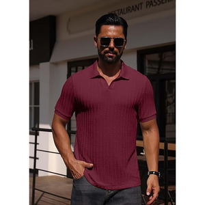 Polo Blanco para Hombre, Manga Corta, con Bolsillo en el Pecho, Casual, Liso, Tejido Transpirable, Logotipo Personalizado Disponible - Product Image 4