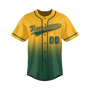 New Design High Quality Quick Dry Short <b>Baseball</b> Jersey Anti-Bacterial Lightweight Breathable for Online Sale Wholesale Cheap - Product Image 2
