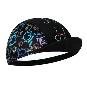 หมวกปั่นจักรยานพิมพ์โลโก้ตามสั่ง หมวกสแปนเด็กซ์แบบสวมศีรษะสำหรับวิ่ง ปั่นจักรยาน ปีนเขา หมวกกีฬาระบายอากาศได้ดี - Product Image 1