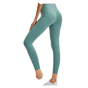Nuevos Pantalones de Yoga Transpirables de Cintura Alta para Mujer, Tejidos y Sin Costuras, con Protección UV - Product Image 5