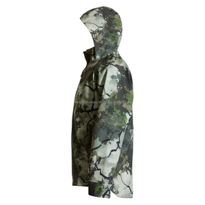 Veste de chasse softshell légère pour homme, coupe-vent, imperméable, respirante, camouflage vert hiver, pour l'extérieur - Product Image 6
