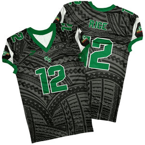 Jersey de Fútbol Americano Cosido para Hombre Adulto, Doble Costura Resistente, Número, Nombre, Logotipo del Equipo, Color Personalizado, OEM, Venta al Por Mayor de Fábrica - Product Image 1