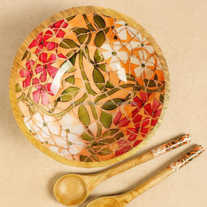 Bol en bois durable, de qualité supérieure, en matériau écologique, design artisanal, idéal pour une cuisine saine, la salle à manger et l'usage domestique - Product Image 3