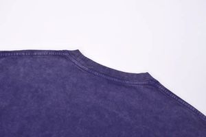 T-shirt à manches courtes pour homme, col rond, coupe classique, jersey tricoté, couleur unie, design simple, 100% coton, respirant - Product Image 3